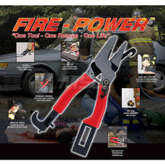 EMT Tools; Tool Type: Emergency Hammer; Seat Belt Cutter; Tool Function: Pry Bar; Seat Belt Cutter; Gas Shut-Off; Spanner Wrench; Material: Carbon Steel; High Carbon Steel