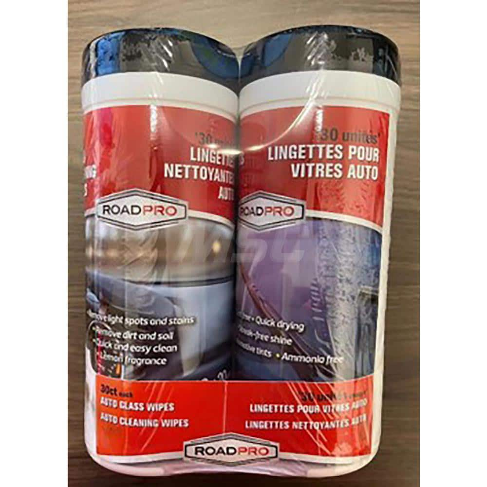 Auto Cleaning Wipes & 2 Pack:  Canister