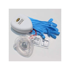Disposable CPR Masks/Breathers; Size: Adult; Child; Filter Type: Mouth Barrier; Case Material: Nylon; Case Color: White; Case Type: Hard Case; Includes: (1) Lifesaver ™ CPR Mask