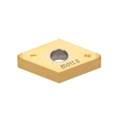 Turning Insert:  2QP-DNGM431HP BXM10,  Polycrystalline Cubic Boron Nitride TiCN Finish,  Neutral,  1/2″ Inscribed Circle,  0.0160″ Corner Radius,  55.0 &deg N/A Diamond,  Series  DNGM