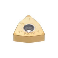 Turning Insert:  3QP-WNGA432 BX310,  Polycrystalline Cubic Boron Nitride Uncoated Finish,  Neutral,  1/2″ Inscribed Circle,  0.0310″ Corner Radius,  80.0 &deg N/A Trigon,  Series  WNGA