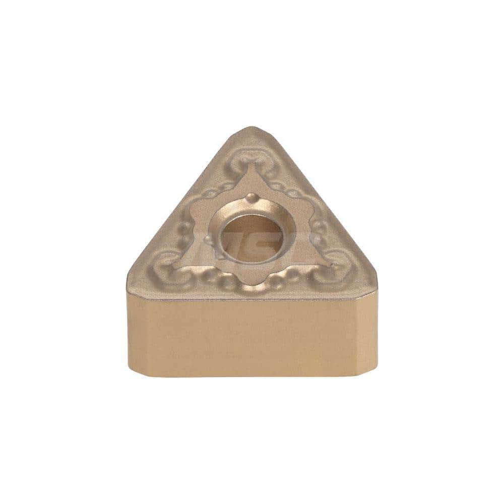 Turning Insert:  TNMG231EFW T9215,  Solid Carbide TiCN, Al2O3 & TiN Finish,  Neutral,  1/4″ Inscribed Circle,  0.0160″ Corner Radius,  60.0 &deg N/A Triangle,  Series  TNMG
