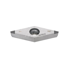 Turning Insert:  2QP-VCGW333-E BX815,  Polycrystalline Cubic Boron Nitride Uncoated Finish,  Neutral,  3/8″ Inscribed Circle,  0.0470″ Corner Radius,  35.0 &deg N/A Diamond,  Series  VCGW
