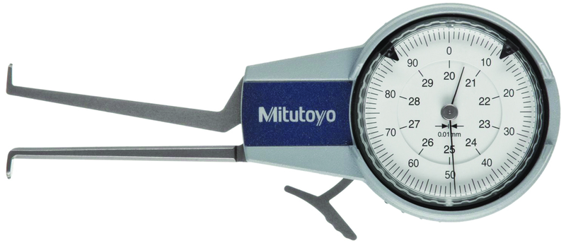 10 - 30mm Measuring Range (0.01mm Grad.) - Dial Caliper Gage - #209-302 - Industrial Tool & Supply
