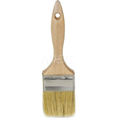 Paint Brush: Polypropylene, Synthetic Bristle Wood Handle, for Latex Flat & Oil