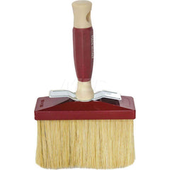 Paint Brush: Polypropylene, Synthetic Bristle Plastic Handle, for Latex Flat & Oil