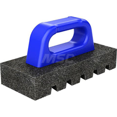 Surface Preparation Brushes; Type: Concrete Brush; Brush Type: Concrete Brush; Bristle Material: Silicon Carbide; Bristle Width: 3.5 in; Bristle Thickness: 1.5 in; Overall Length: 8.00; Handle Material: Plastic; Overall Length (Inch): 8.00