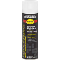 V2100 Semi-Gloss White Spray Paint - Industrial Tool & Supply