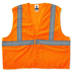 8205HL XS Orange Super Econ Mesh Vest Type R Class 2 - Industrial Tool & Supply