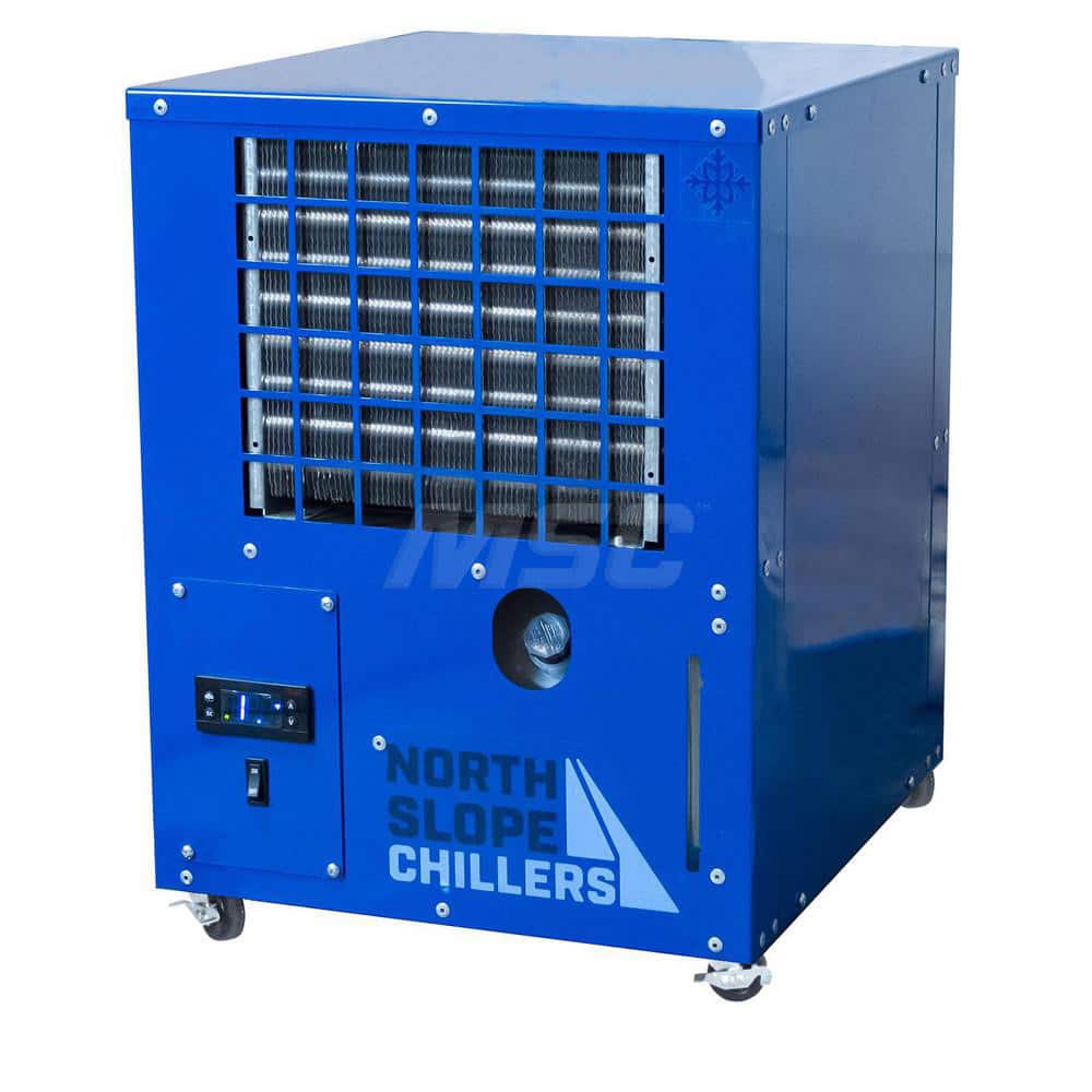 1/3-Ton Freeze Performance Level Industrial Air-Cooled Portable Fluid Chiller, 4,000 BTU/HR, 15-65 F