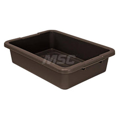 Cans, Pails & Tubs; Product Type: Tub; Volume Capacity Range: 0 - 4 gal; Body Material: Polypropylene; Volume Capacity: 4.0; Opening Type: Open Head; Color: Brown; Product Type: Tub; Material: Polypropylene; Volume Capacity (Gal.): 4.0; Color: Brown