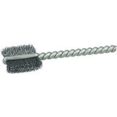 9/16″ Power Tube Brush, .003″ Steel Wire Fill, 5/8″ Brush Length - Industrial Tool & Supply