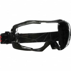 3M - Size L Clear Polycarbonate Anti-Fog Safety Goggles - Industrial Tool & Supply