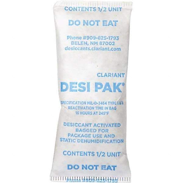 Armor Protective Packaging - Desiccant Packets Material: Clay Packet Size: 1/2 oz. - Industrial Tool & Supply