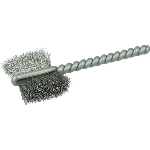3/4″ Power Tube Brush, .005″ Stainless Steel Wire Fill, 5/8″ Brush Length - Industrial Tool & Supply
