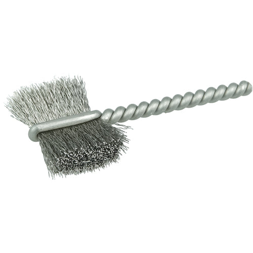 7/8″ Power Tube Brush, .005″ Stainless Steel Wire Fill, 5/8″ Brush Length - Industrial Tool & Supply