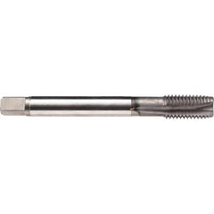 Emuge - M27x3.00 Metric 6H 4 Flute GLT-1 Finish HSS-E Spiral Point Tap - Industrial Tool & Supply