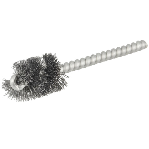3/4″ Diameter - Steel Wire Tube Brush - Industrial Tool & Supply