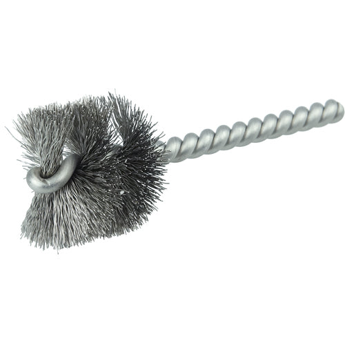 1 1/4″ Diameter - Steel Wire Tube Brush - Industrial Tool & Supply
