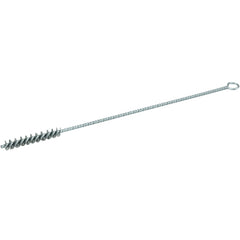1/4″ Hand Tube Brush, .005″ Stainless Steel Wire Fill, 1-1/2″ Brush Length - Industrial Tool & Supply