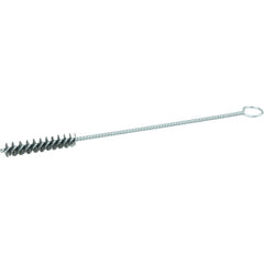 3/8″ Hand Tube Brush, .006″ Stainless Steel Wire Fill, 2″ Brush Length - Industrial Tool & Supply