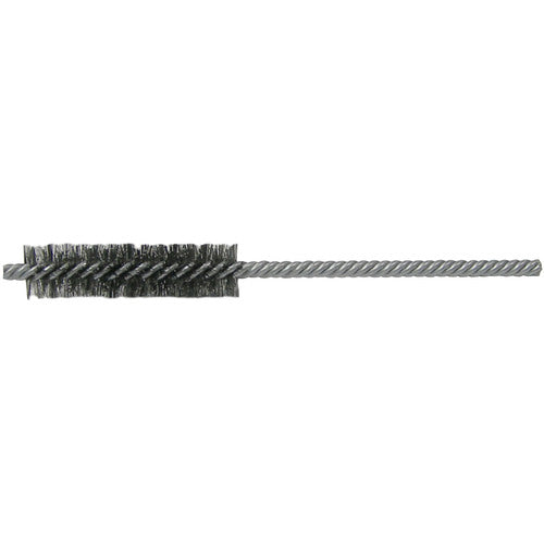 1/2″ Power Tube Brush, .004″ Stainless Steel Wire Fill, 2″ Brush Length - Industrial Tool & Supply