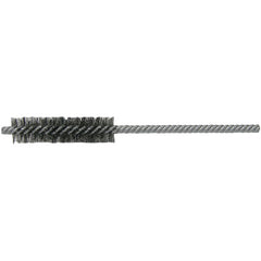 1/2″ Power Tube Brush, .006″ Stainless Steel Wire Fill, 2″ Brush Length - Industrial Tool & Supply