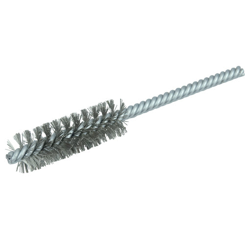 5/8″ Power Tube Brush, .005″ Stainless Steel Wire Fill, 2″ Brush Length - Industrial Tool & Supply