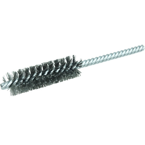 3/4″ Power Tube Brush, .006″ Stainless Steel Wire Fill, 2-1/2″ Brush Length - Industrial Tool & Supply