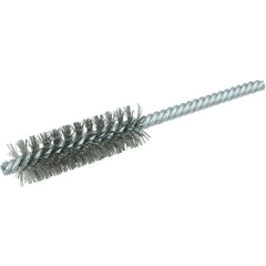 3/4″ Power Tube Brush, .0104″ Stainless Steel Wire Fill, 2-1/2″ Brush Length - Industrial Tool & Supply