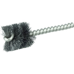 1″ Diameter - Steel Wire Tube Brush - Industrial Tool & Supply