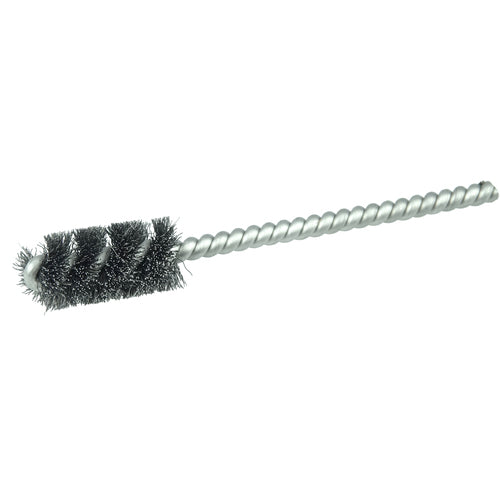 7/16″ Power Tube Brush, .005″ Stainless Steel Wire Fill, 1″ Brush Length - Industrial Tool & Supply