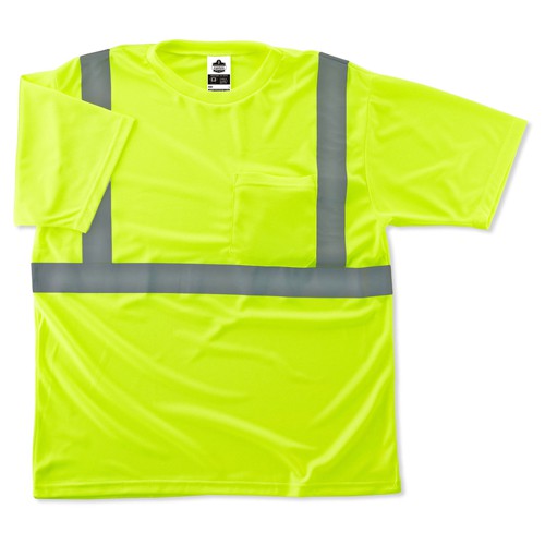 8289 XS Lime Type R Class 2 T-Shirt - Industrial Tool & Supply