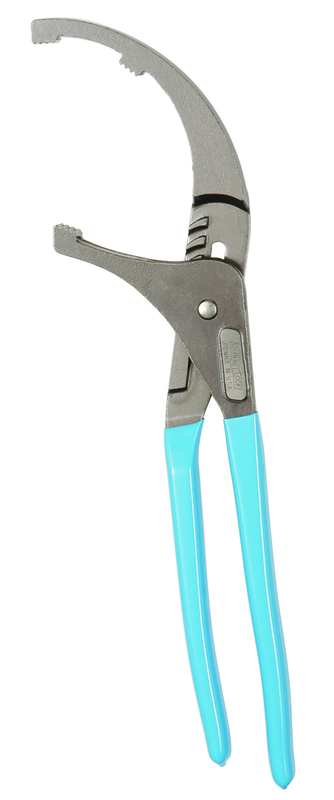 15-1/2" Oil Filter PVC Plier - 5-1/2" Maximum Jaw Capacity - Industrial Tool & Supply