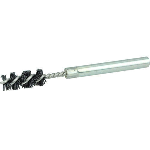 3/8″ Diameter - Power Tube Brush - 0.026″/120 Grit - Industrial Tool & Supply