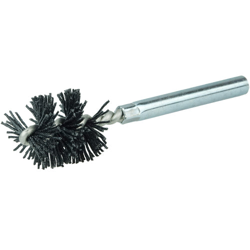 1″ Diameter - Power Tube Brush - 0.026″/120 Grit - Industrial Tool & Supply
