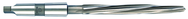 1-1/8 Dia-HSS-3MT Taper Shank Left Hand Spiral/Right Hand Cut Bridge Reamer - Industrial Tool & Supply