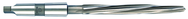 1-3/16 Dia-HSS-3MT Taper Shank Left Hand Spiral/Right Hand Cut Bridge Reamer - Industrial Tool & Supply