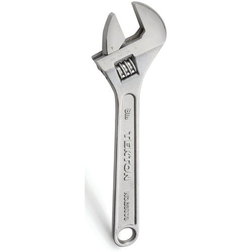 1″ Opening - 8″ Overall Length - Adjustable Wrench - Industrial Tool & Supply