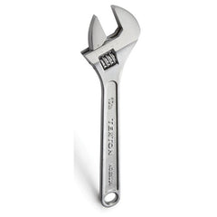 1 1/8″ Opening - 10″ Overall Length - Adjustable Wrench - Industrial Tool & Supply