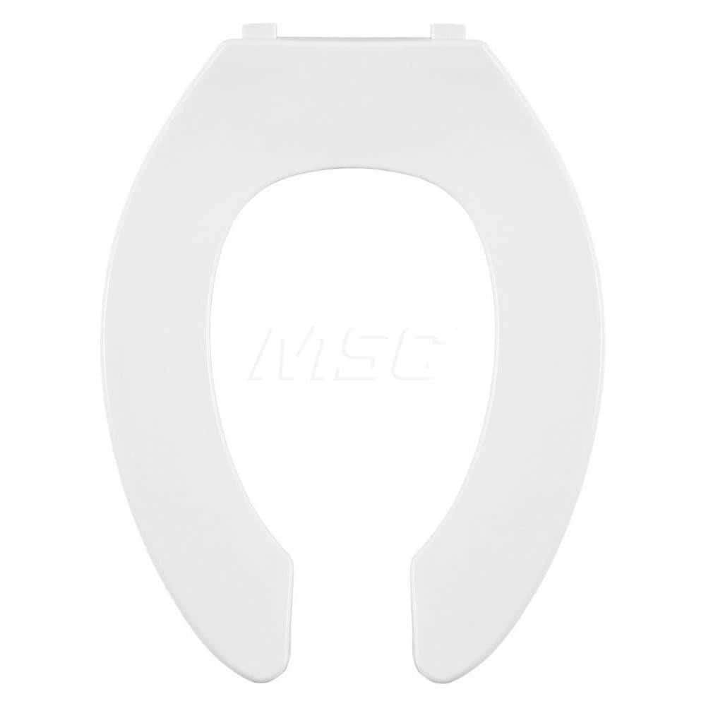 Toilet Seats; Type: Luxury Slow-Close w/ Cover; Style: Elongated; Material: Plastic; Color: White; Outside Width: 14-1/2; Inside Width: 0; Length (Inch): 18.6; Minimum Order Quantity: Plastic; Material: Plastic