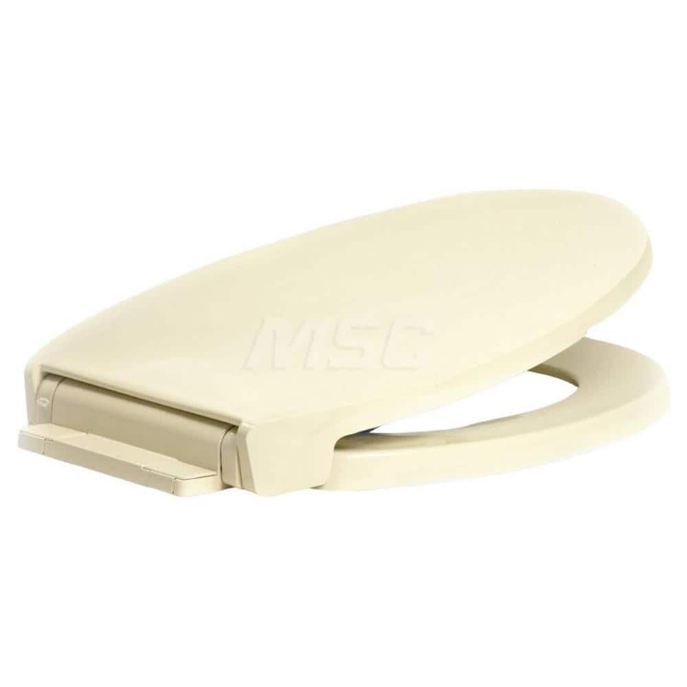 Toilet Seats; Type: Luxury Closed Front w/ Cover and Slow Close; Style: Slow Close; Material: Plastic; Color: Biscuit; Outside Width: 14-3/8; Inside Width: 0; Length (Inch): 16.75; Minimum Order Quantity: Plastic; Material: Plastic