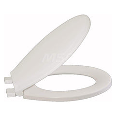 Toilet Seats; Type: Closed Front w/ Cover and Lift Off Hinge; Style: Lift & Clean; Material: Plastic; Color: White; Outside Width: 14-3/8; Inside Width: 0; Length (Inch): 16.5; Minimum Order Quantity: Plastic; Material: Plastic