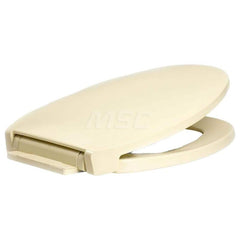 Toilet Seats; Type: Closed Front w/ Cover; Style: Elongated; Material: Plastic; Color: Biscuit; Outside Width: 14-1/2; Inside Width: 0; Length (Inch): 18.5; Minimum Order Quantity: Plastic; Material: Plastic