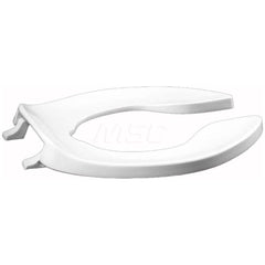 Toilet Seats; Type: Closed Front Lift w/ Cover; Style: Elongated; Material: Plastic; Color: White; Outside Width: 15; Inside Width: 0; Length (Inch): 18.675; Minimum Order Quantity: Plastic; Material: Plastic