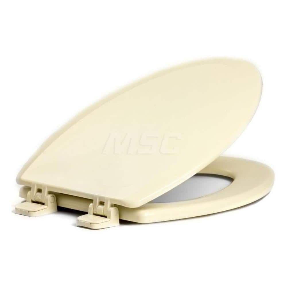 Toilet Seats; Type: Open Front w/o Cover; Style: Elongated; Material: Plastic; Color: Biscuit; Outside Width: 14-1/2; Inside Width: 0; Length (Inch): 18.75; Minimum Order Quantity: Plastic; Material: Plastic