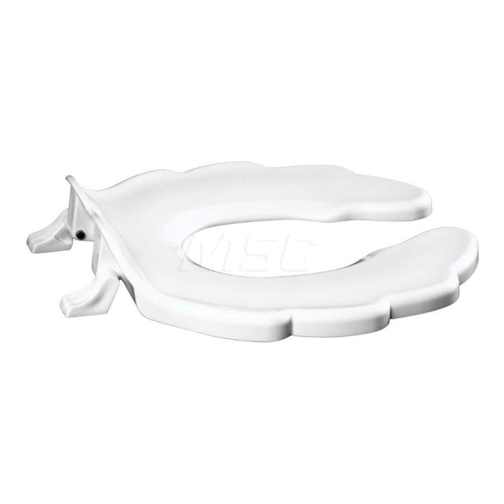 Toilet Seats; Type: Baby Closed Front w/ Cover; Style: Juvenile Bowl; Material: Plastic; Color: White; Outside Width: 14-3/16; Inside Width: 0; Length (Inch): 15.25; Minimum Order Quantity: Plastic; Material: Plastic