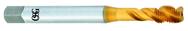 3/8-16 Dia. - 2B - 3 FL - HSS - TiN - Modified Bottom Spiral Flute Tap - Industrial Tool & Supply