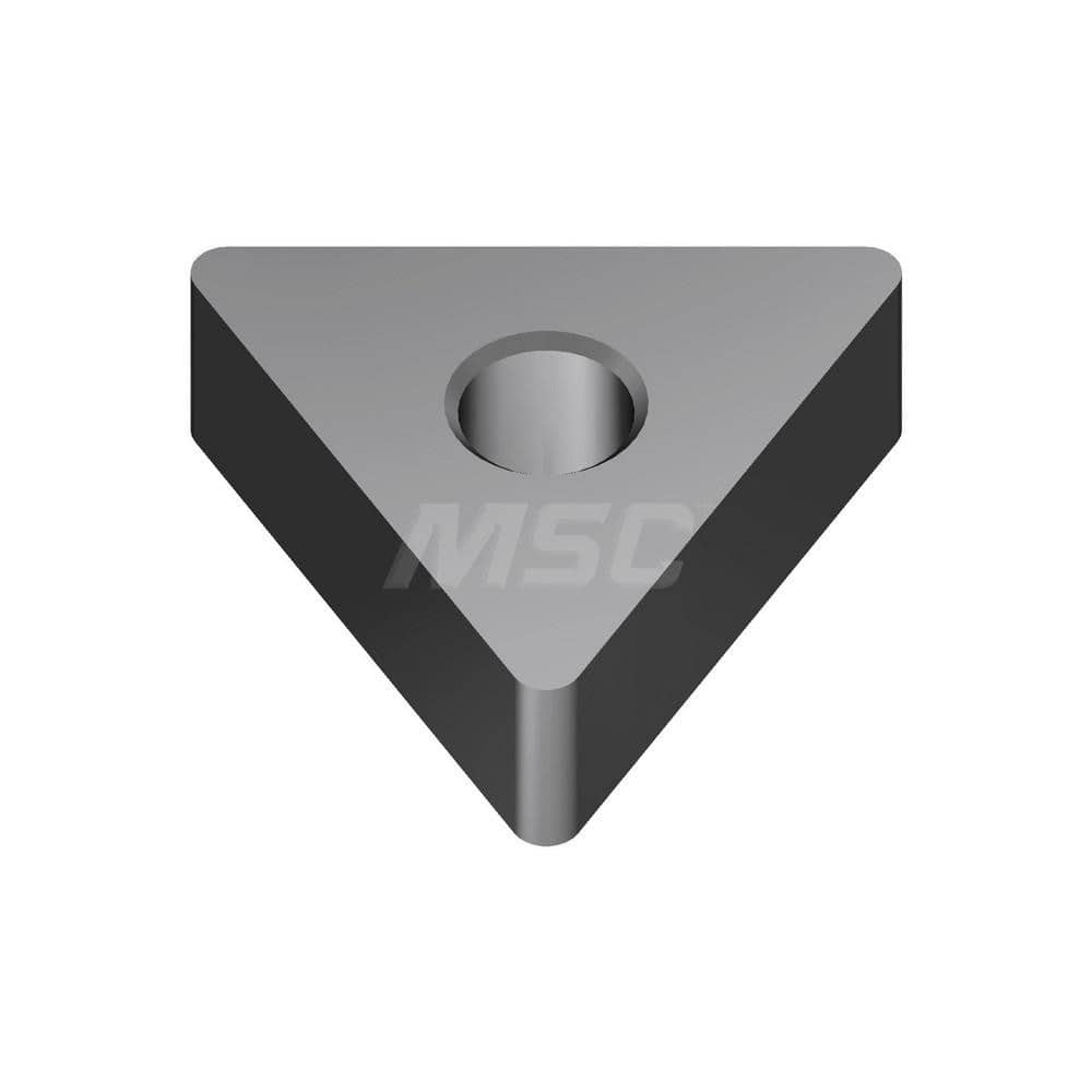Turning Insert:  TNGA332 H1,  Solid Carbide Uncoated Finish,  Neutral,  0.6496″ Long,  3/8″ Inscribed Circle,  0.0315″ Corner Radius,  60.0 &deg N/A Triangle,  Series  H1