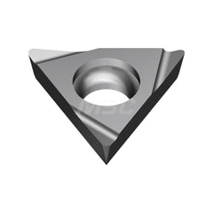 Turning Insert:  TBGT5205LAY H1,  Solid Carbide Uncoated Finish,  Left Hand,  60.0 &deg N/A Triangle,  Series  H1